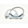 Buy cheap Galvanized U-Bolt Steel Exhaust Clamp For Pipe Size 2" from wholesalers