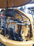 Landscape greening and farmland improvement construction of Cat 303E excavator