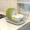 Buy cheap 37.5cm Length 1KG Steel Kitchen Basket Rack For Dish Drying from wholesalers
