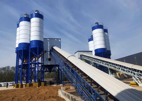 Buy cheap Automatic Electric HZS120 Concrete Batching Plant With JS2000 Mixer from wholesalers