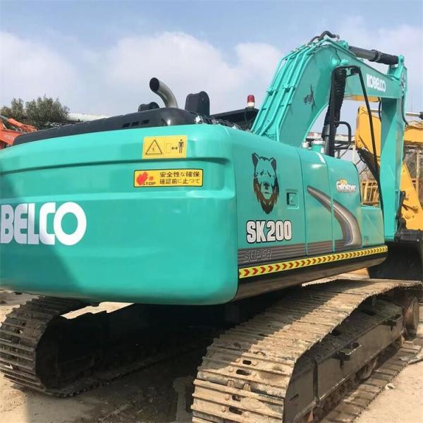 Buy cheap 20 Ton Kobelco SK200-8 Excavator Used Kobelco Excavator Ergonomic from wholesalers