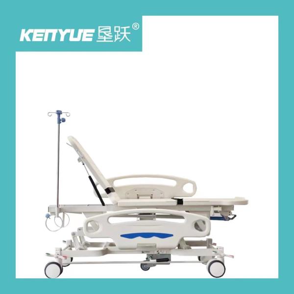 Buy cheap Adjustable Height Adjustable Blue Hospital Emergency Transporter from wholesalers