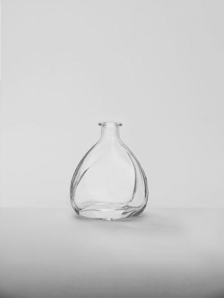 Buy cheap Bourbon XO Round Shape Glass Bottle from wholesalers