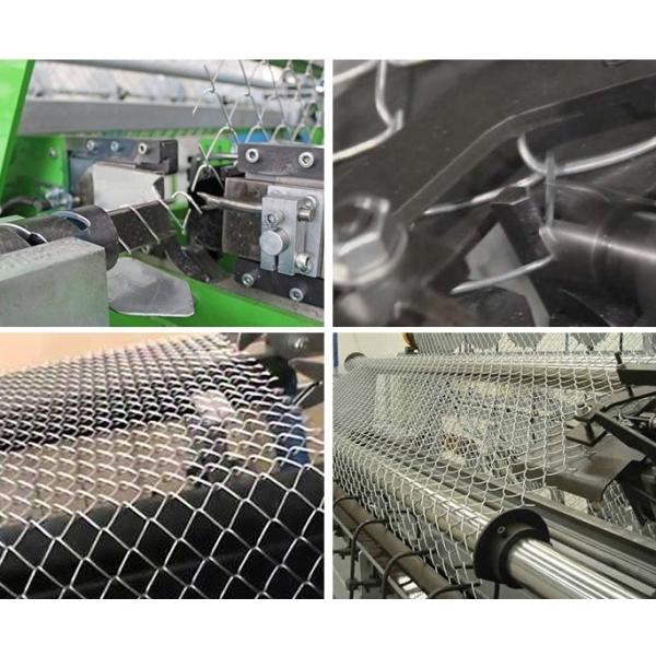 Knitting Security Fence Systems / Chain Link System For Multiple Applications