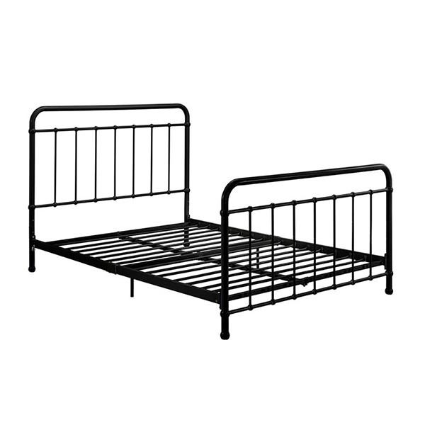 Buy cheap Adjustable Furniture Metal Odm Black Iron Bed Single Layer Pipe Frame Reject Formaldehyde from wholesalers