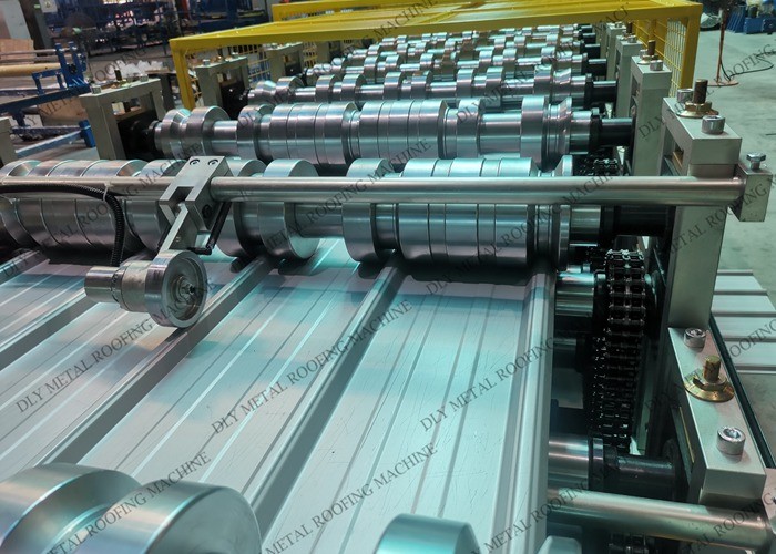 380v 1250mm Sheet Metal Roofing Roller Machine Ppgi Corrugated