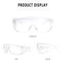 Buy cheap Clear Chemical Resistant Safety Goggles Work Protection Pc Pvc Material from wholesalers