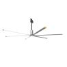 Buy cheap 6 Blade 8ft 10ft VDF Speed HVLS Industrial Ceiling Fans from wholesalers