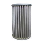 Stainless Steel Mesh Gas In Air Filter , Pleated DN40 Natural Gas Line Filter