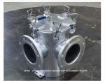 Straight throu Type Seawater Filter For Auxiliary Seawater Pump Model AS150 CB