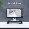 Buy cheap 420g ABS Black Monitor Stand Riser / Iphone Desktop Stand Holder from wholesalers