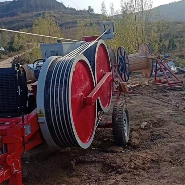 Buy cheap SA-ZY-30KN Diesel Hydraulic Tensioner Stringing Conductor Equipment from wholesalers