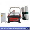 Buy cheap wood door panel router with dust collector and vacuum pump ZK-1325MA(1300*2500*200mm) from wholesalers