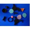 Buy cheap Soft Flexible High Temp Silicone Gasket , Food Grade Silicone Rubber Gasket from wholesalers