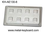 Buy cheap IP65 8 Keys Industrial Rear Panel Mount Number Keypads Stainless Steel from wholesalers