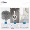 Buy cheap 38cm Long Handle Carpet Brush TPR Silicone Material 195g Multi Color Toilet Brush With Holder from wholesalers
