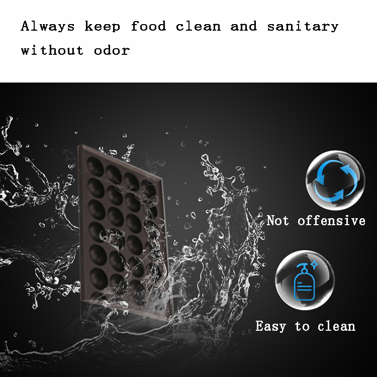 Three Plate Countertop Non-stick Fish Pellet Snack Equipment for Hotels and Restaurants