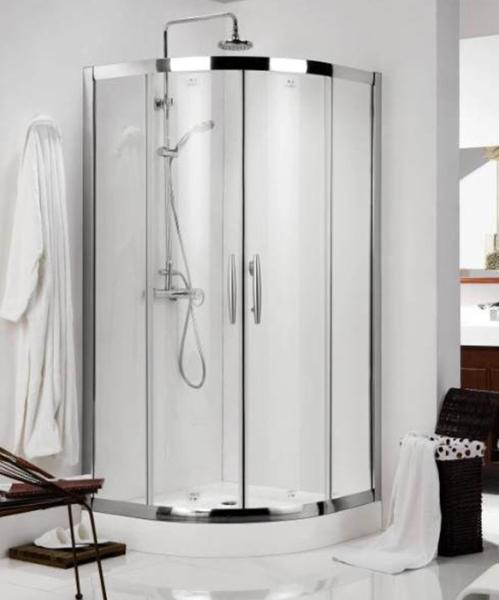 Buy cheap Round Circular Transparent Shower Door Glass Tempered Curved from wholesalers