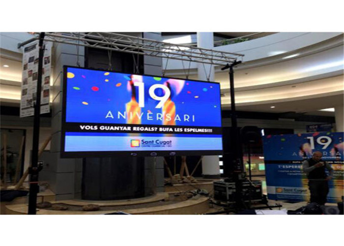 Pixel Pitch P3.91mm Super 4K 3840Hz HD Indoor Rental LED Video Display 500x1000mm Cabinet