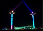 Outdoor Wall Washer Lights LED Architectural Lighting 5KW Sky Search Effect