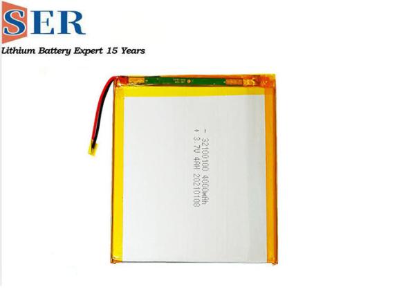 32100100 Lipo 3.7V 5100mah Lithium Polymer Battery For Tablet Consumer