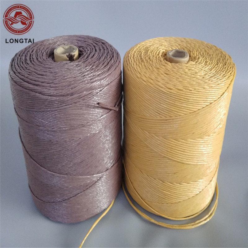 7KD Twisted Fibrillated Polypropylene Cable Filler Yarn