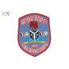Buy cheap Uniform Shoulder Badges Merrow Edge Cute Embroidery Patches With Iron On Backing from wholesalers