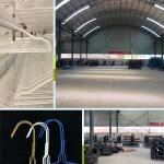 Steel 1.9mm Heavy Duty Metal Coat Hangers Powder Coated For Laundry Store