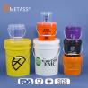 Buy cheap Sustainable 500ml 1L 2L 4L 5L 6L Round Shape Plastic Ice Bucket Coolers for KTV Bar Party from wholesalers