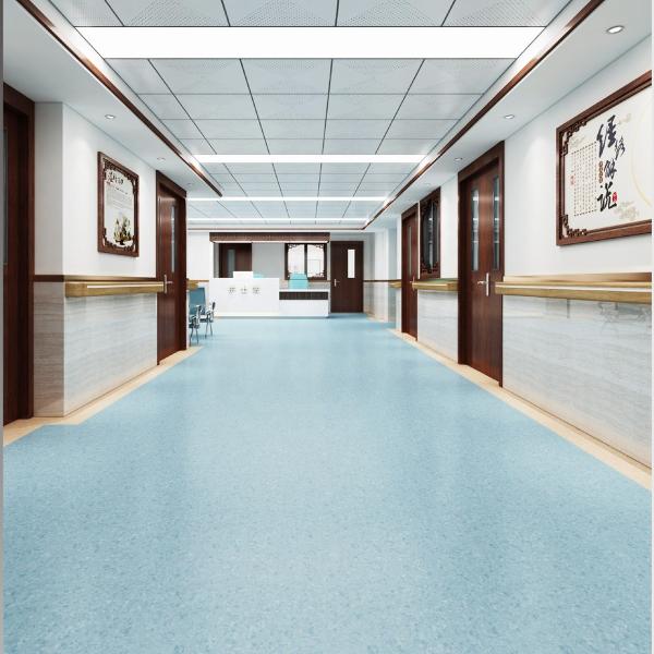 Buy cheap Hospital Cleanroom PVC Flooring Plastic Antistatic Vinyl Flooring Roll from wholesalers