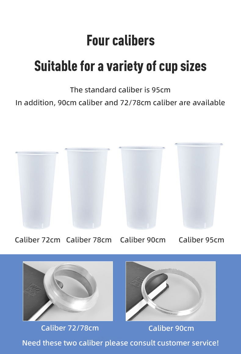 High Cost Performance Adjustable Cup Sealing Machine for Automatic Milk Tea Cup Sealer