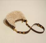 23cm 12cm Autumn Small Underarm Bag Underarm Lamb Saddle Bag