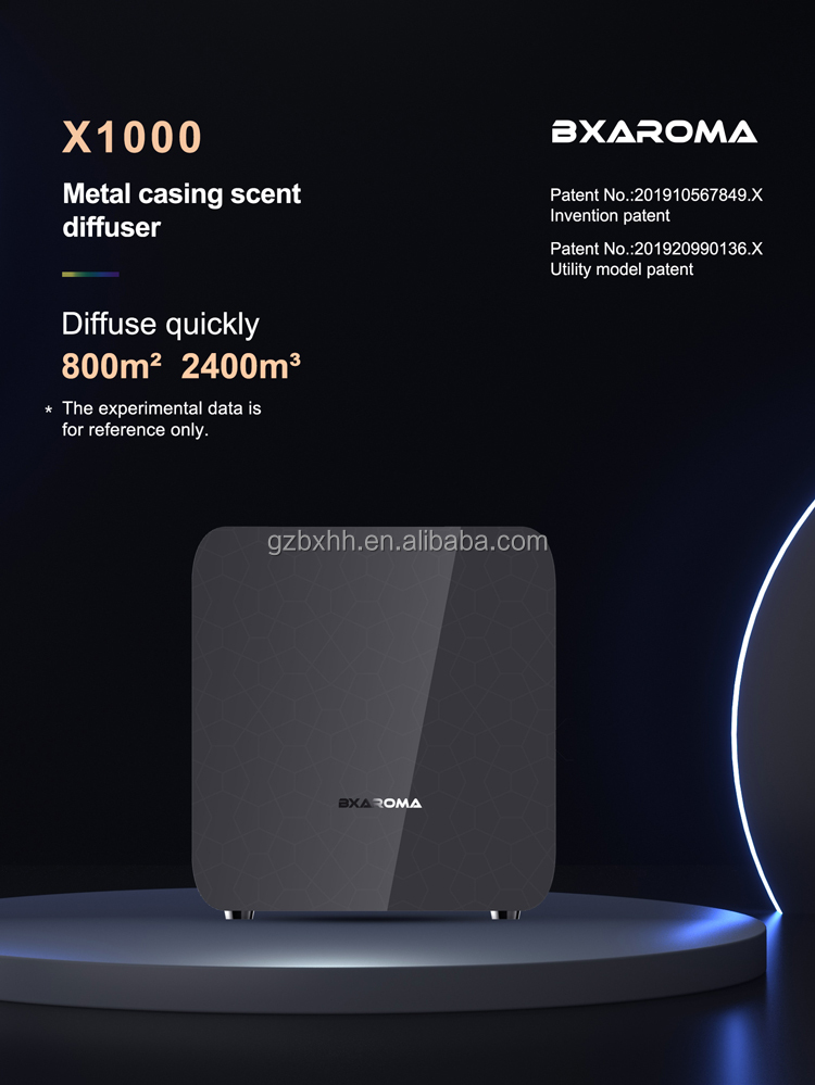 X1000 Hotel Scent Diffuser Humidify Air Fragrance Machine Sterilization
