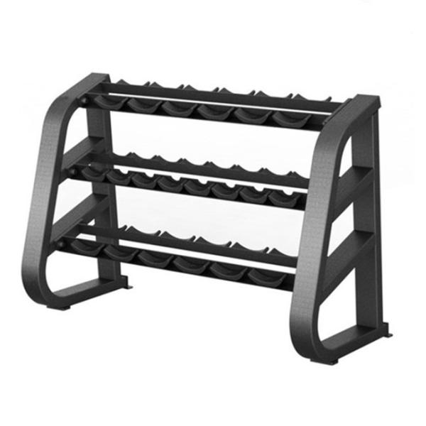 Buy cheap Steel Three Layer Indoor Metal Dumbbell Rack Weight Bench With Press Benches Racks from wholesalers