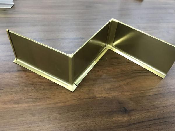 Buy cheap Bathroom Aluminum Skirting Board Line Baseboard from wholesalers