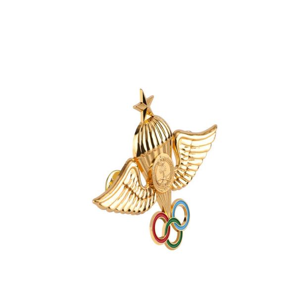 Buy cheap 1" Black Metal Enamel Pins Personalised Customized Metal Badges from wholesalers