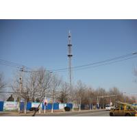 Buy cheap 5 - 100m Telecom Steel Tower Inside Ladder With 3 Platforms , ISO Certificate product