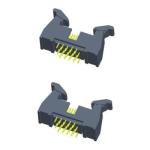 Buy cheap 1.27x2.54mm 500VAC 3.0AMP Ejector Header Straight Connector from wholesalers