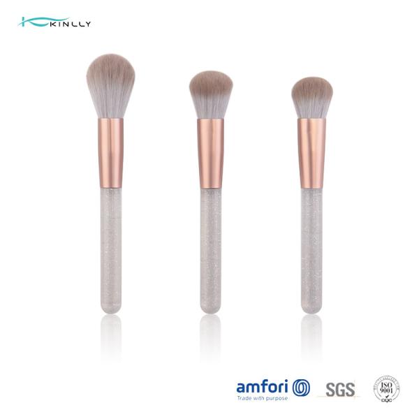 Buy cheap Synthetic Hair Plastic Handle 3pieces Eyeshadow Blending Brush from wholesalers