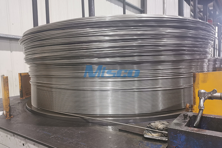 ASTM A789 S31803/2205 Welded Stainless Steel Coiled Tubing Chemical Injection Line