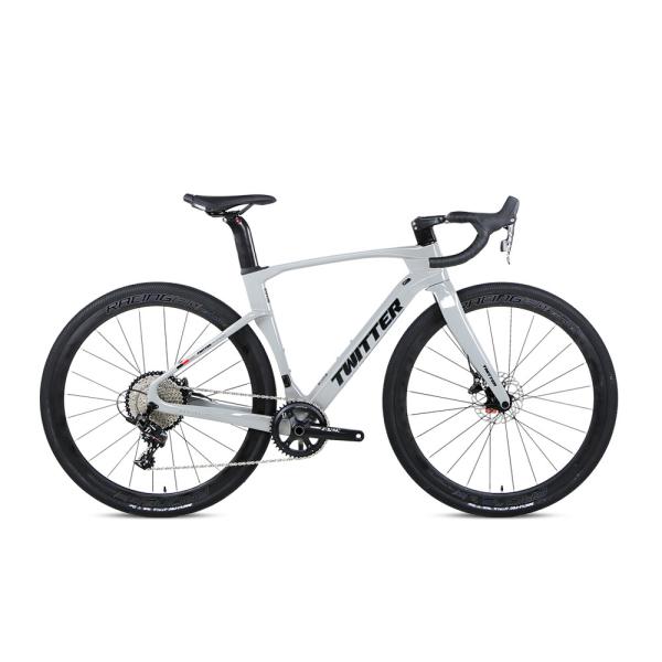 Buy cheap EPS Frame T900 Carbon Fiber Gravel Bike Hydraulic Disc Brake Twitter Carbon Gravel Bike from wholesalers