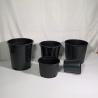 Buy cheap Durable Hard Plastic 3 Gallon Black Flower Plant Pots Big Nursery Pots Of PP / HDPE from wholesalers