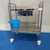 Buy cheap Hospital Medical Trolley Cart 430 Stainless Steel Nursing Treatment from wholesalers