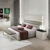 Buy cheap Modern King Size Solid Wood Platform Bed Frame Durable Home Hotel Room Furniture from wholesalers