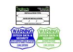 Business Custom Printed Sticker Labels Advirtising Multipurpose Aqueous Coating