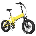 Buy cheap 28MPH Fat Tire Foldable Electric Bike , 6061Alu 7 Speed Electric Bike from wholesalers