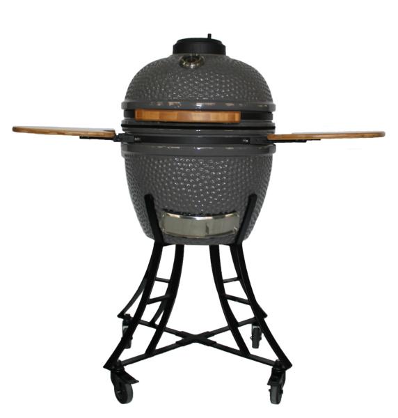 Buy cheap Charcoal Ceramic Black 18 Inch Kamado Grill Heat Resistant from wholesalers