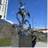 Buy cheap Mirror Polished Stainless Steel Monument Statue from wholesalers