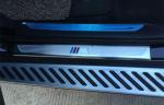 BMW New X6 E71 2015 Illuminated Door Sills Side Door Scuff Plate Stainless Steel