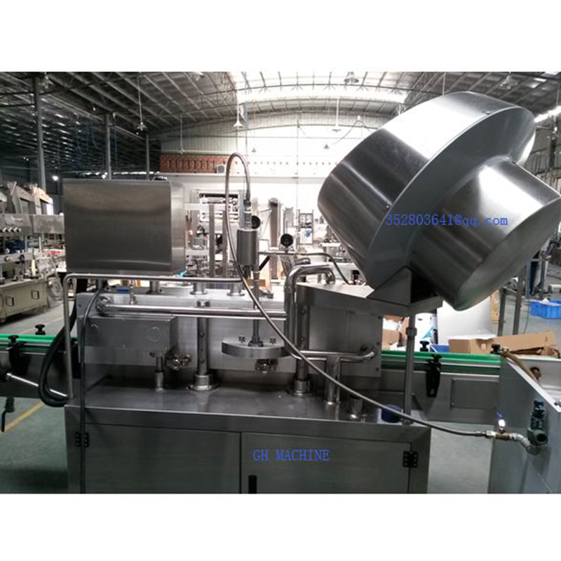 Automatic Grade Automatic Glass Bottle Steam Vacuum Sealing Machine for Condiments